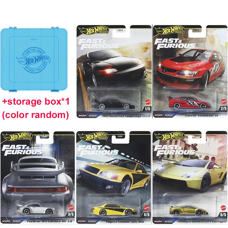 Hot Wheels Fast & Furious 1:64 Diecast Cars Toy Set