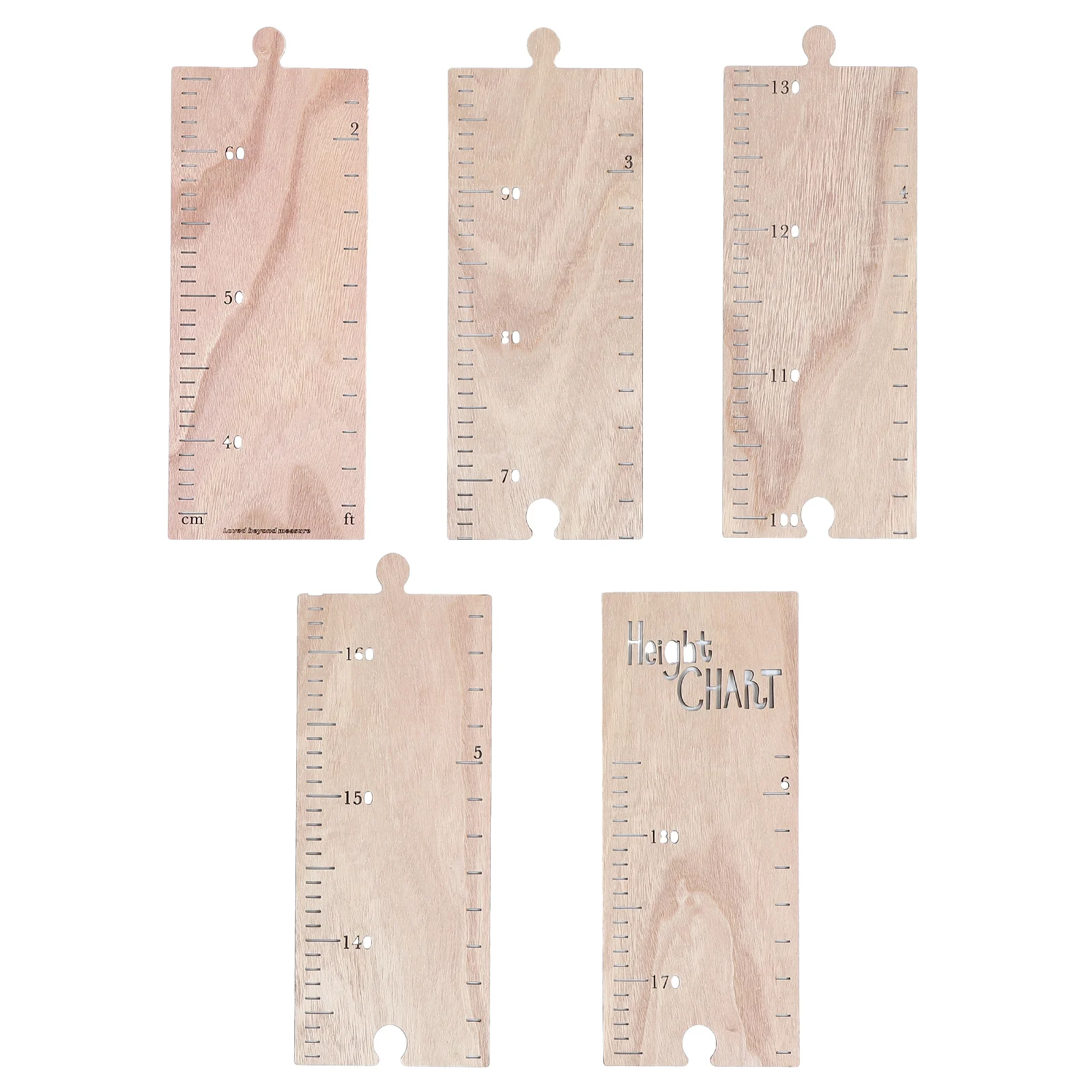 

Children's Height Ruler Stickers for Toddlers Kindergarten Decor Wall Ornament Chart Growth Wooden