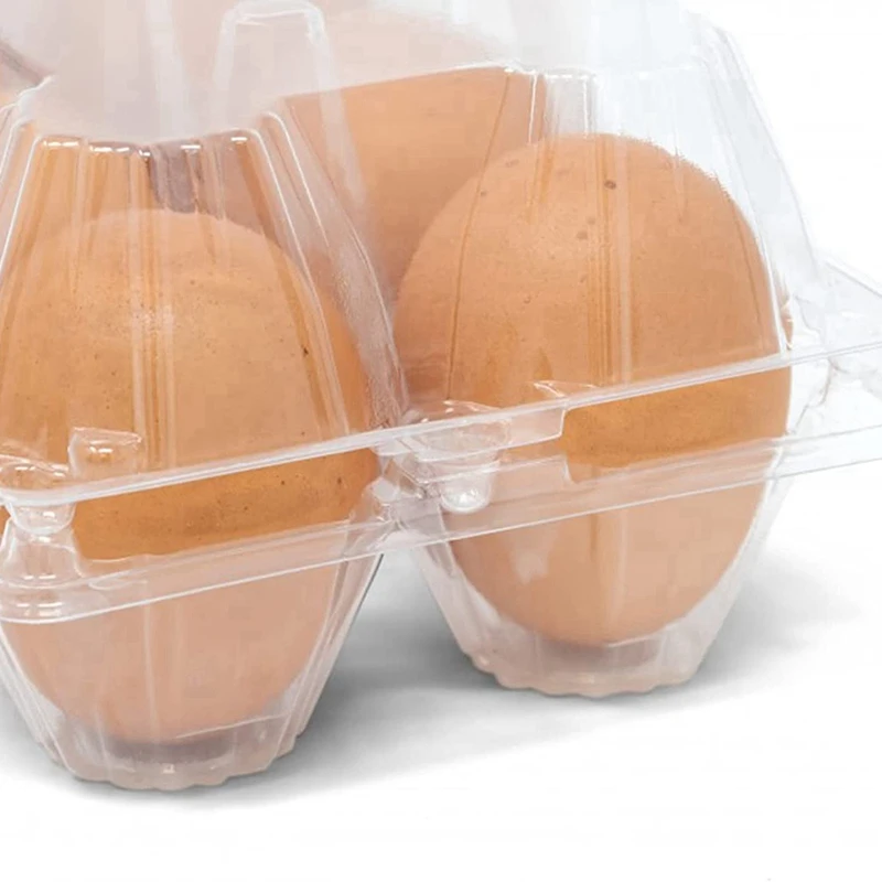 60 Pack Plastic Egg Cartons Cheap Bulk One Dozen Clear Empty Egg Cartons For Chicken Eggs