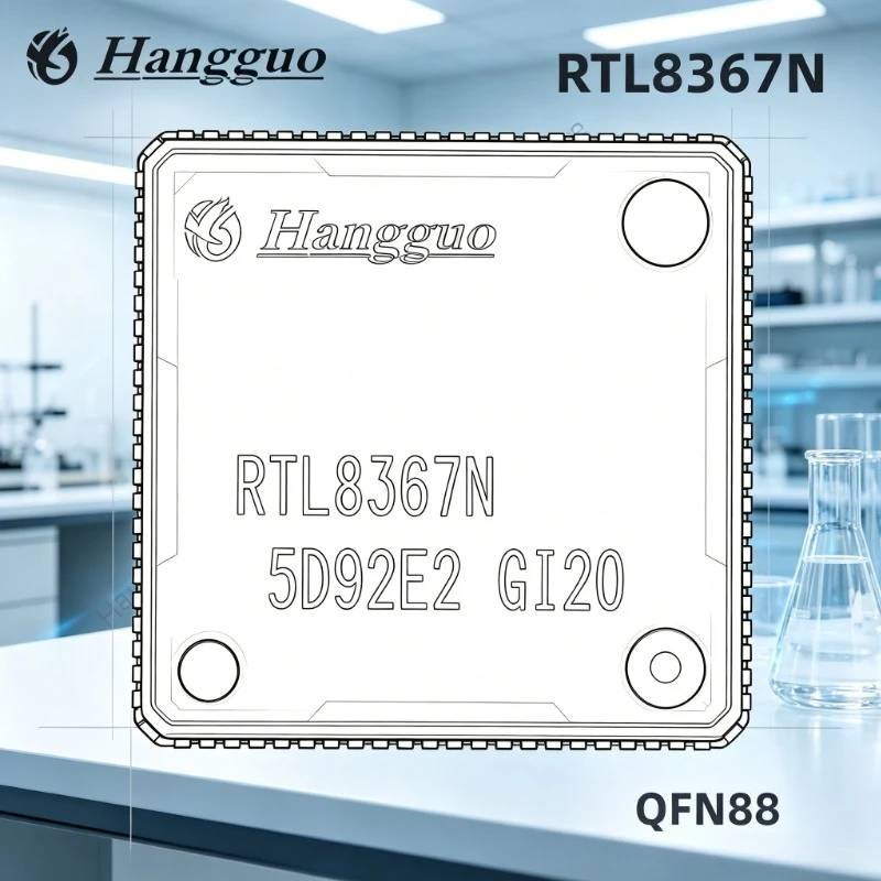 10PCS/Lot RTL8367N RTL8367 QFN-88 IC  Best in Quality