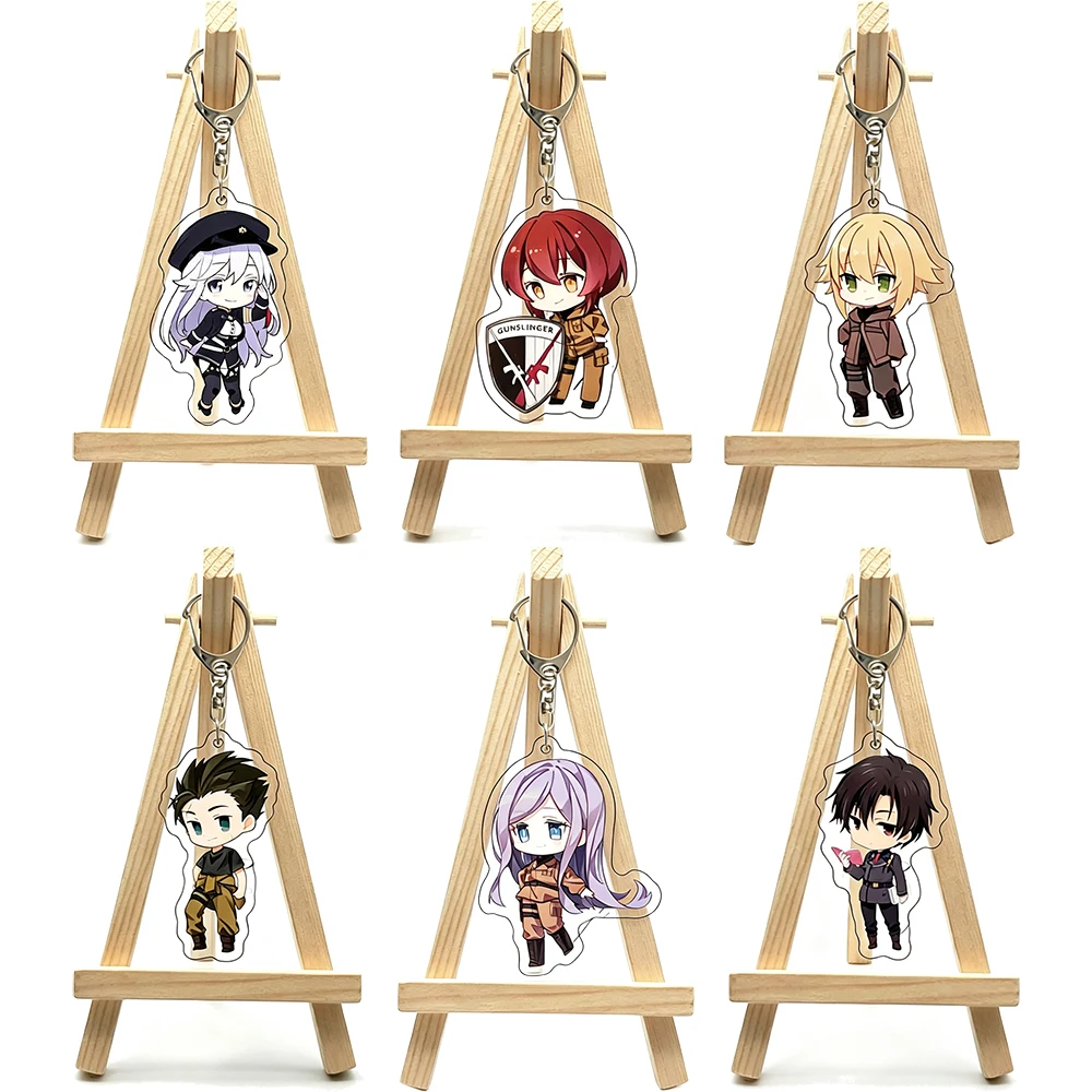 Anime 86 Keychain Stainless Steel Pendant -AliExpress
