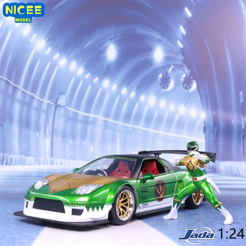 

Jada 1:24 2002 Honda NSX Type-R Japan Spec с экшн-фигуркой, литые модели автомобилей, игрушечные спортивные модели купе J227