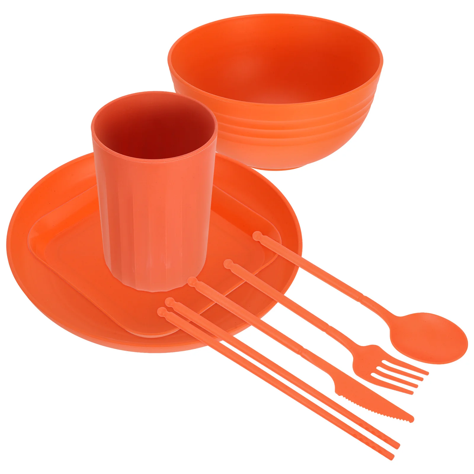 

Chopsticks Fork Spoon Kit Cup Kids Kitchen Accessories Bowl Dish Household Dinnerware Child Serving Utensils