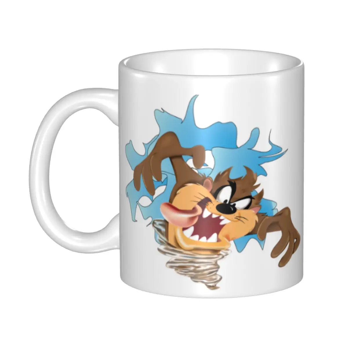 Customized Tasmanians Devil Cartoon Mugs DIY Taz Anime Comic Ceramic Milk Tea Coffee Cups