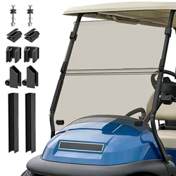 Golf Cart Clear/Tinted Windshield For Club Car Precedent Tempo Onward 2004-UP PC Fold Down Windshield Non-Friable #102525101