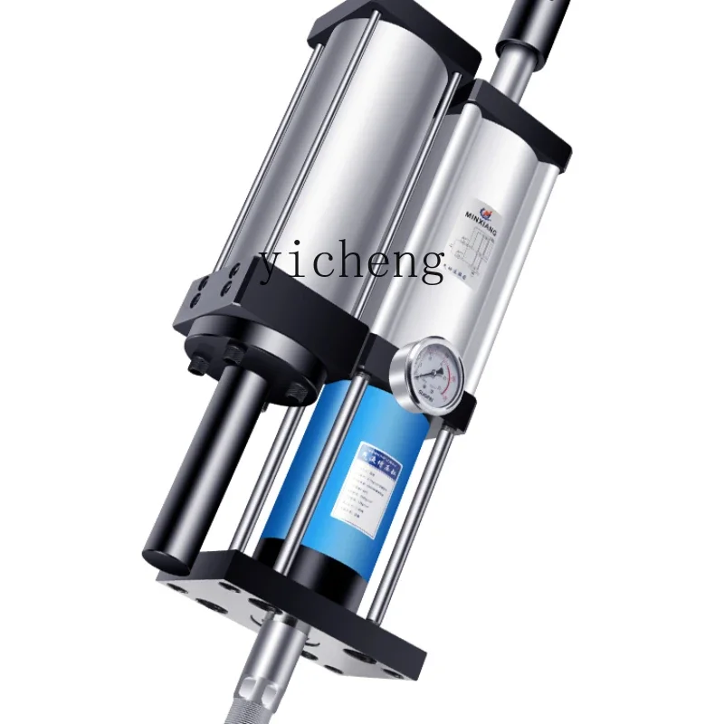 

ZC gas-liquid booster cylinder adjustable MPT3T5T8T10T15T20 tons fast booster cylinder pneumatic hydraulic cylinder