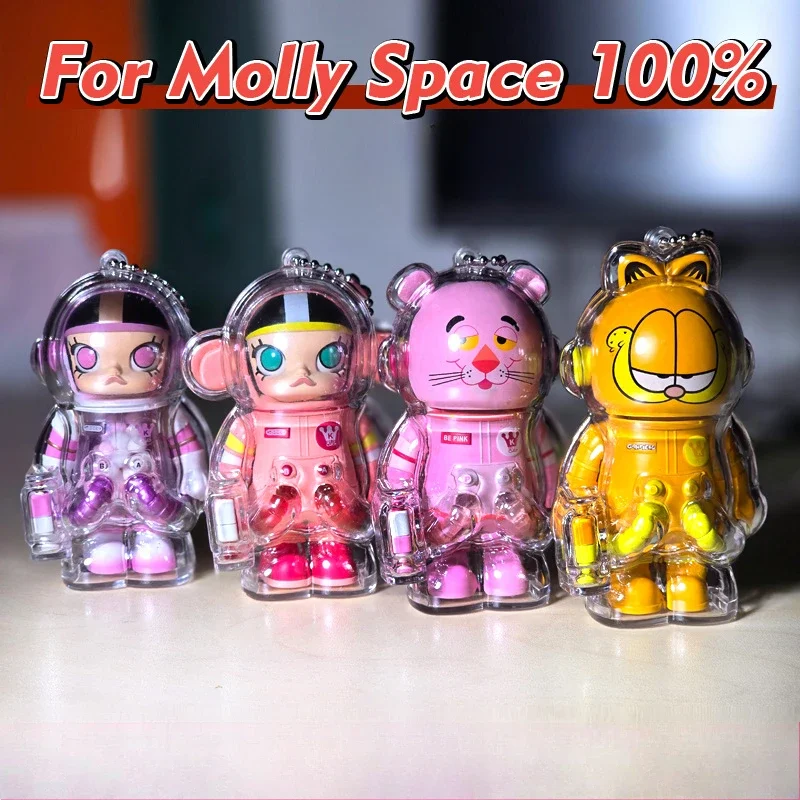 1pc Storage Box for molly100% 3rd generation transparent protective shell Dolls Display Bag no doll