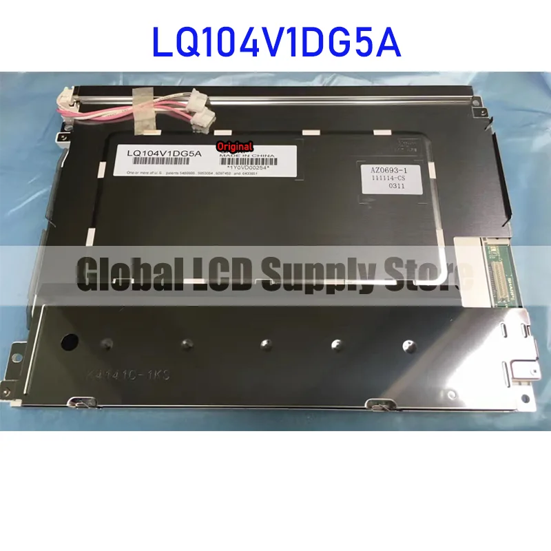 لوحة شاشة عرض LCD شارب ، الأصلي ، العلامة التجارية الجديدة ، 100% اختبارها ، LQ104V1DG5A ، 10.4"