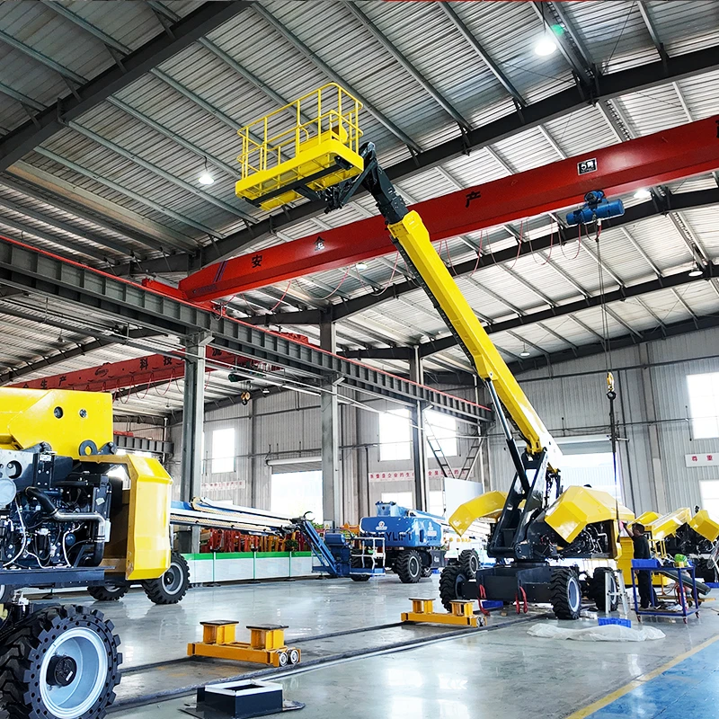 CATHAYLIFT 22m Self-Propelled Articulated Boom Lift Knuckle Boom Aerial Work Platform High Reach MEWP