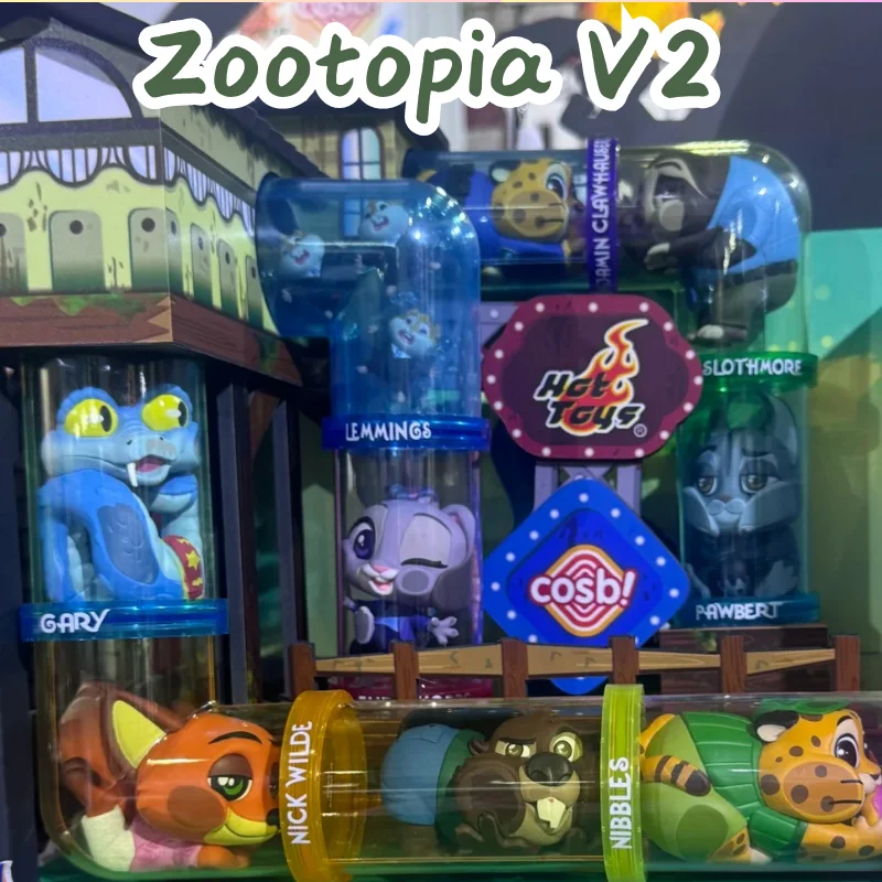 

Zootopia V2 Mystery Blind Box Mini Movie Anime Peripheral Trendy Toys Desktop Bookcase Room Decoration Model Collectible Gift
