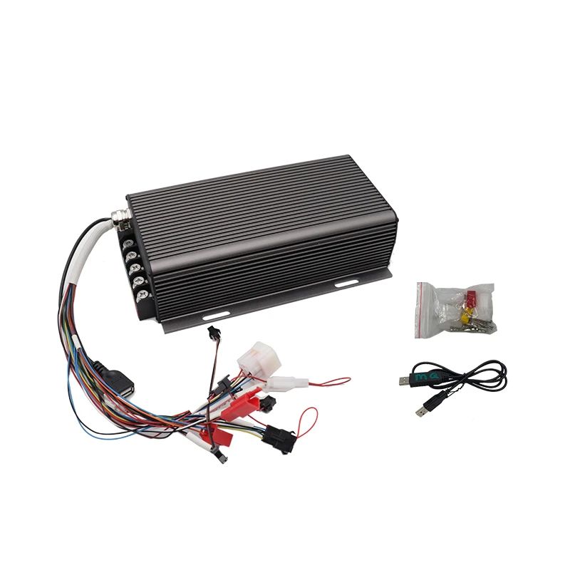 Programmable Sabvoton Controller SVMC72100-M For Electric Motorcycle Sine-Wave 250A Motor Controller For 72V 1000W - 3000W Motor