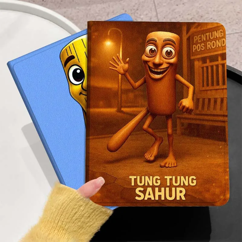 

Tung Tung Tung Sahur Popular Gift For Huawei MediaPad T5 T10s M6 M5Lite SE Honor Tab 5 6 7 V7 V8 X8a X9a Pro Soft Tablet Case