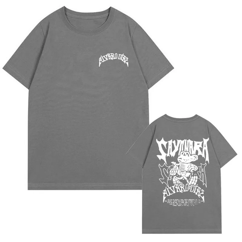 مغني الراب ألفارو دياز فيليسيليانديا الجرافيك تي شيرت الرجال النساء الملابس موضة القوطية عالية الجودة القطن تي شيرت قصير الأكمام بلايز #3