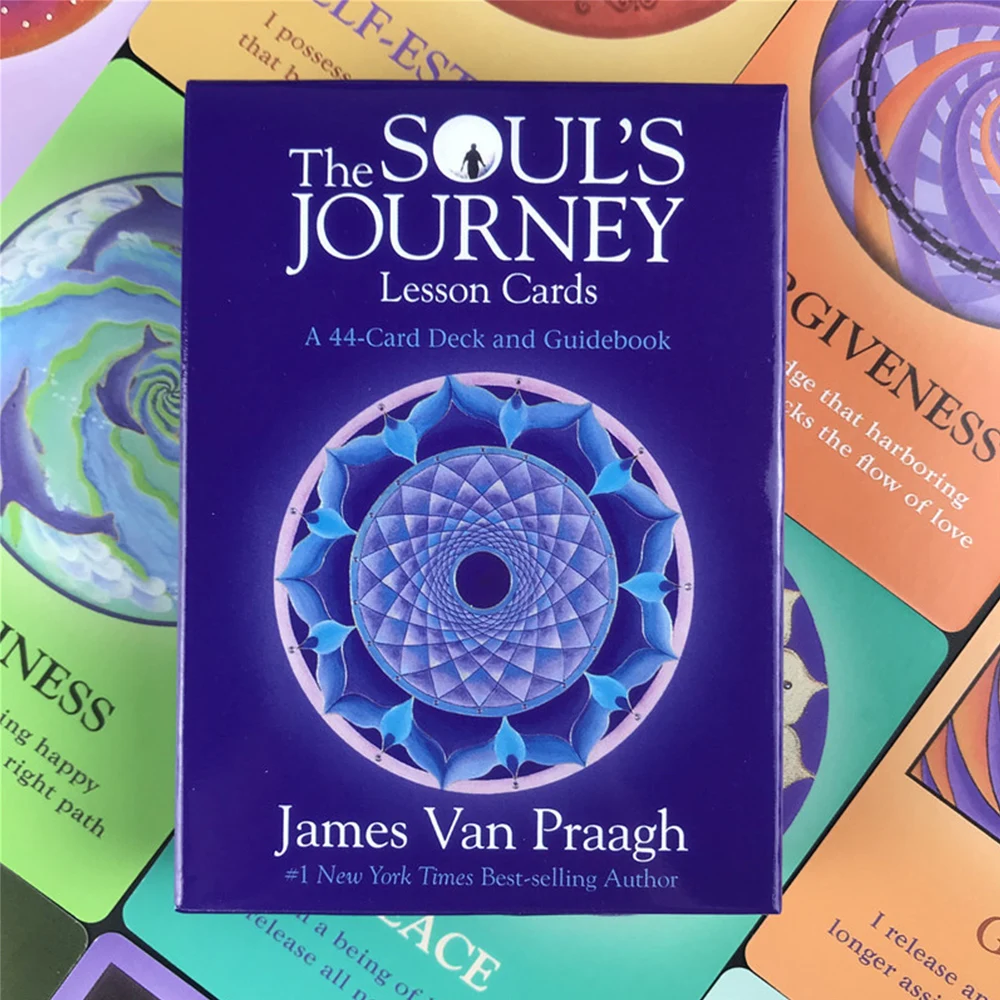 بطاقات The Souls Journey Oracle، ألعاب سطح السفينة الإنجليزية الكاملة، بطاقات التارو الترفيهية #5