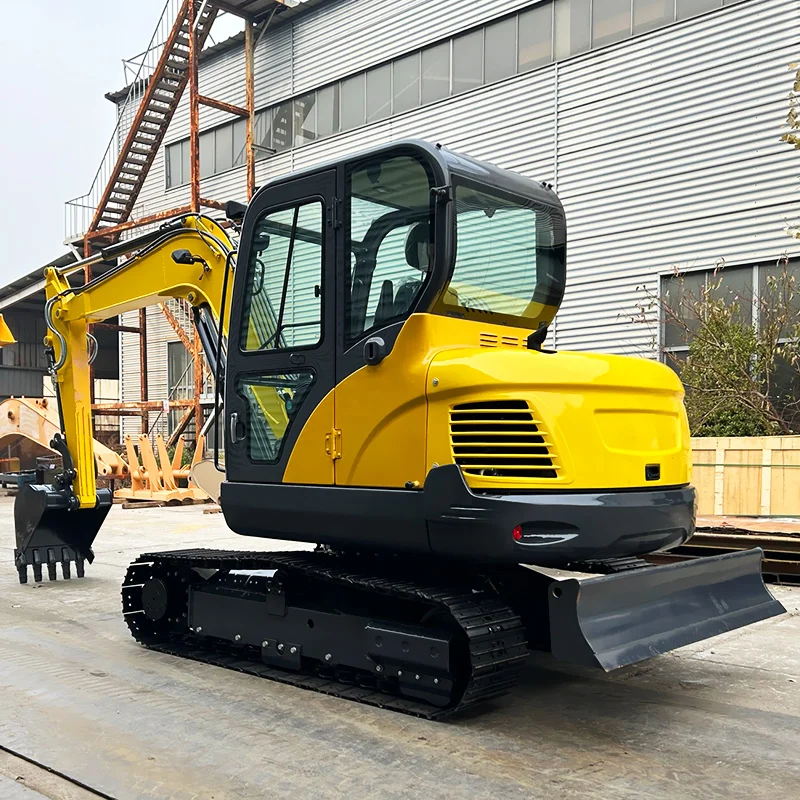 Customized 2024 High-Quality Globally famous brand engine Hydraulic mini excavator 6.5Ton for good price