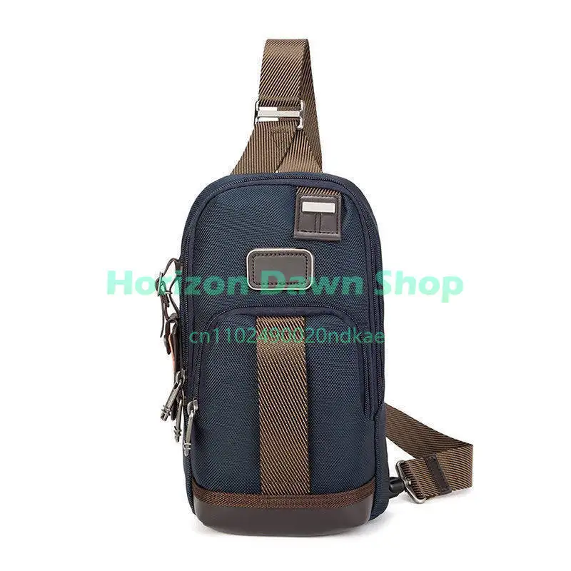 Minimalist Chest Bag Ballistic Nylon Slim Design Crossbody Bag for Men Essential Carry