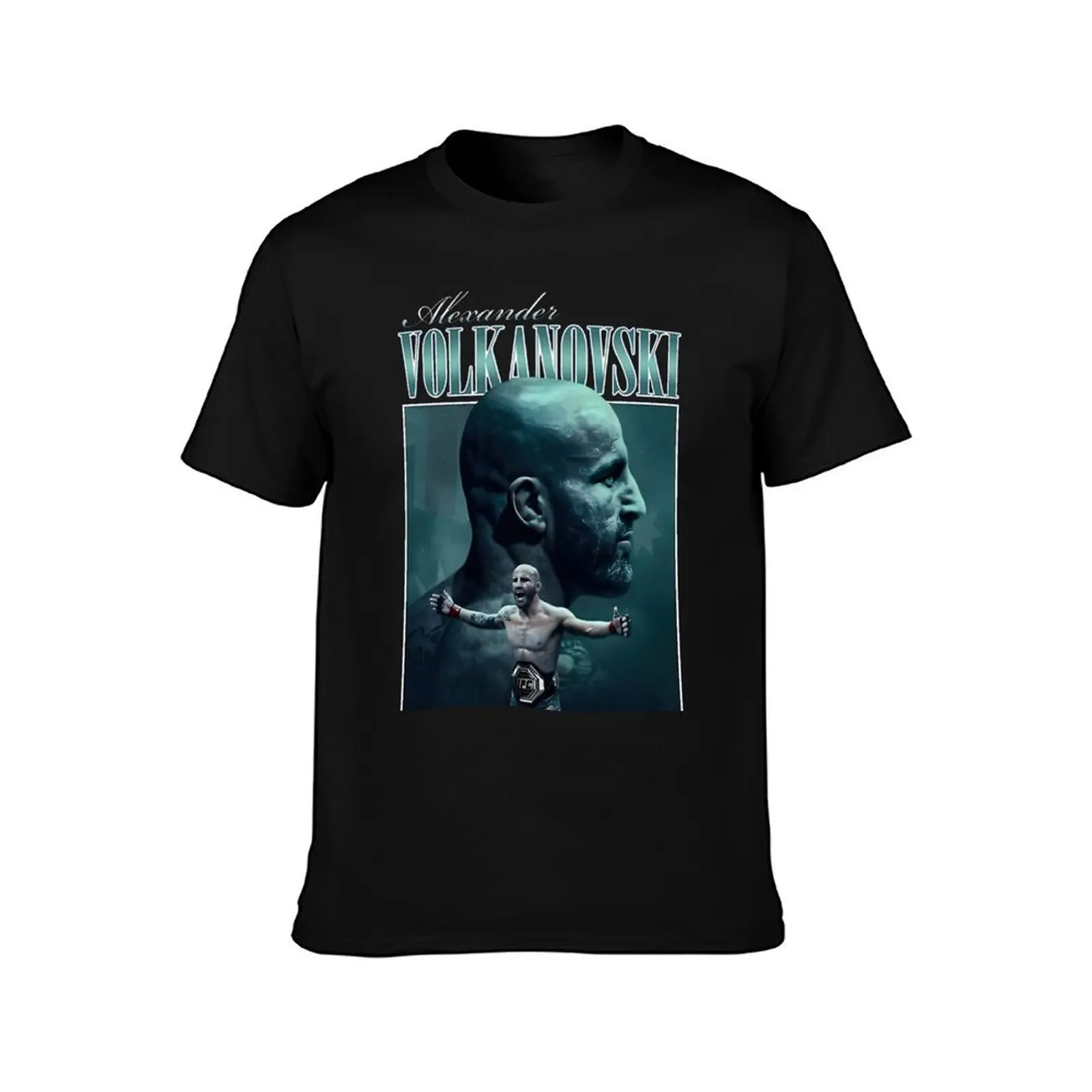 Collage Alexander Volkanovski Alexander Volkanovski Vintage T-Shirt Anti-Pilling Casual T-Shirt