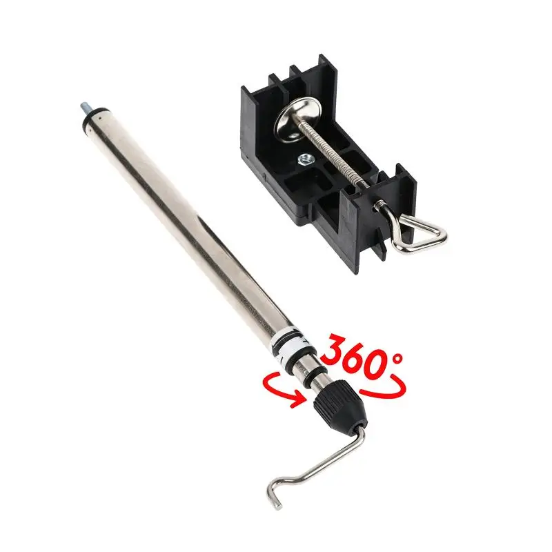 360° Rotary Grinder Stand With Flexible Shaft Durable Compact And Versatile For Precision Electric Grinding