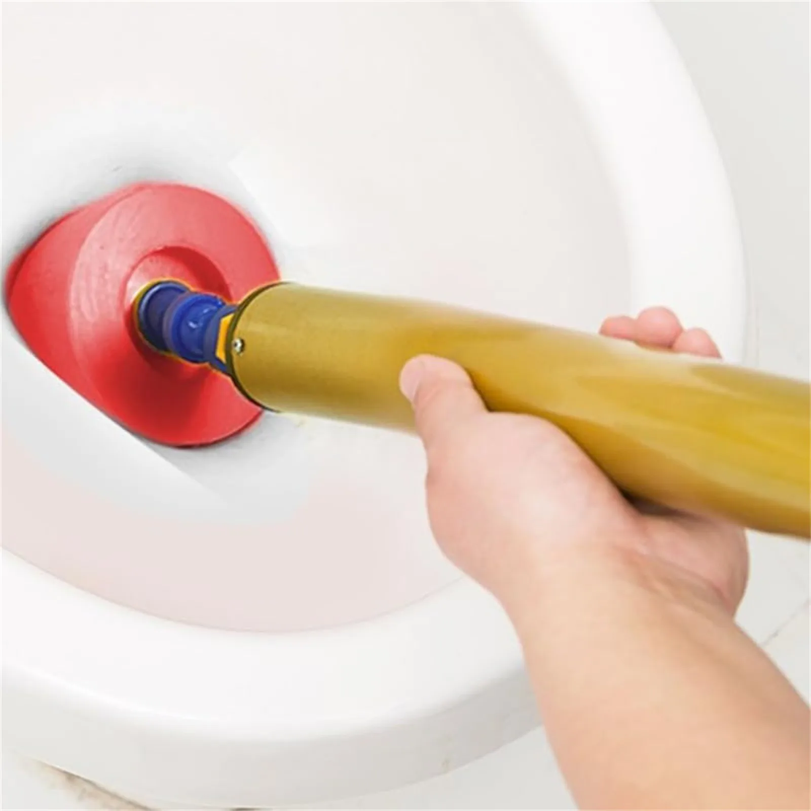 High Pressure Toilet Unblock Pipe Plunger  Upgraded Toilet Plunger Kit High Pressure Clog Remover Plumbing Tools For Bathroom