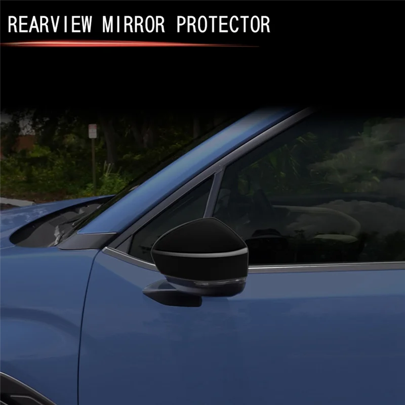 

Car Rearview Mirror Cover Door Mirror Shell For Subaru Forester 2025 Rear View Mirror Cover Glossy Black