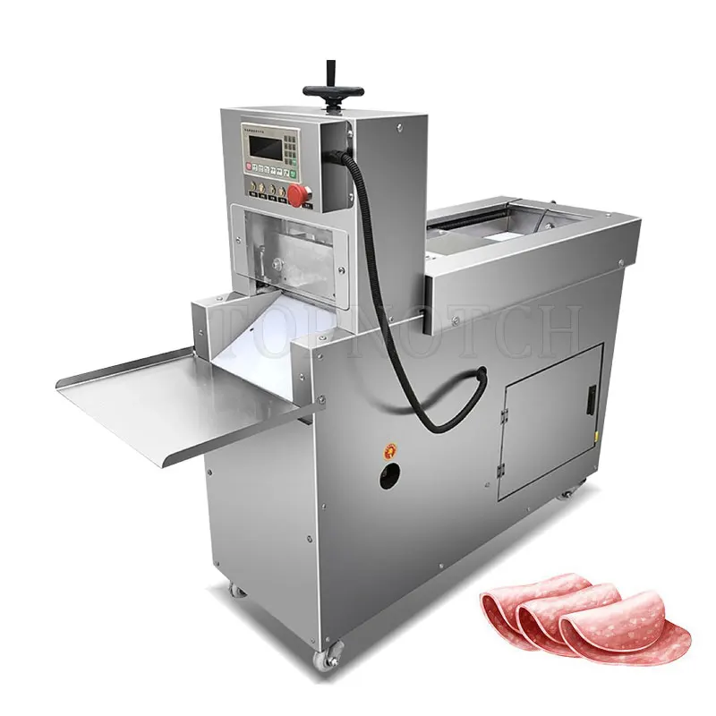 Multifunctional Meat Cutter Automatic Cnc Double Cut Mutton Roll Machine Cutting Beef Lamb Roll Machine Kitchen Tools