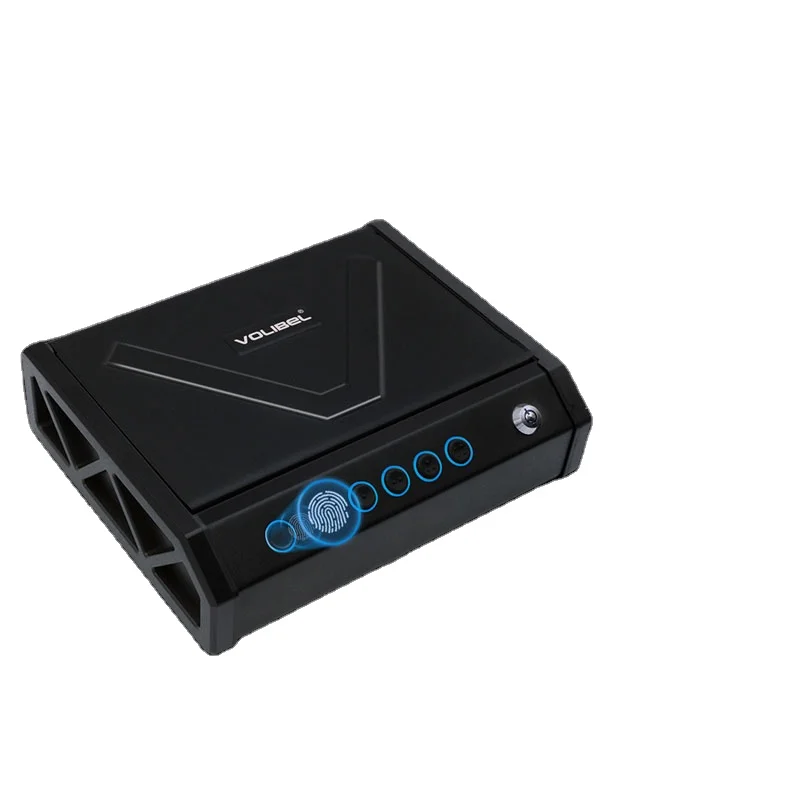 صندوق الأمان المنزلي الذكي البيومتري المقاوم للحريق مع بصمة الإصبع