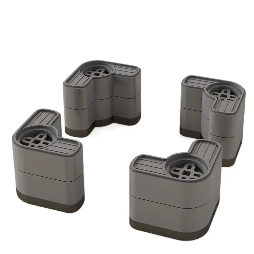 4pcs Shock-absorbing Washing Machine Foot Pad Anti slip Height Increasing Chair Foot Pad Moisture-proof Mute