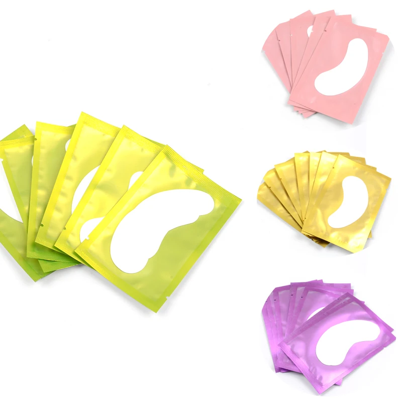 TDANCE 200 pièce/sac patchs en papier cils sous les yeux Patch peluches autocollants coussinets pour les yeux pour Extension de cils enveloppes greffées outils de maquillage