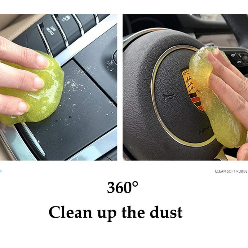 Multifunction Car Cleaning Gel Air Vent Outlet Cleaning Dashboard Laptop Car Gap Dust Dirt Magic Cleaning Tool Mud Remover