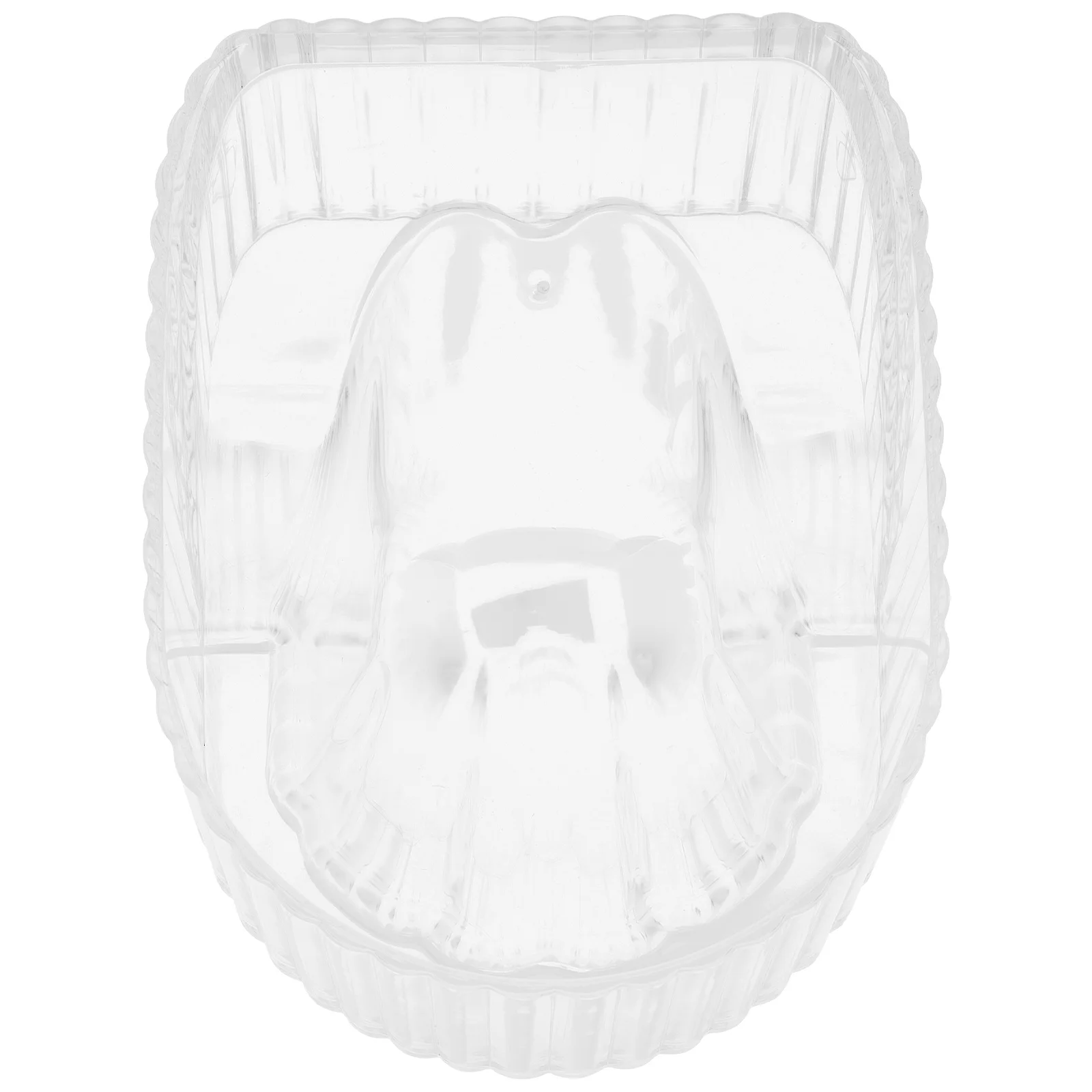 Cuenco de manicura acrílico de mano de obra fina para tratamientos nutricionales de uñas, suministros de salón para el hogar, cuenco para remojo de uñas, cuencos para remojar las manos