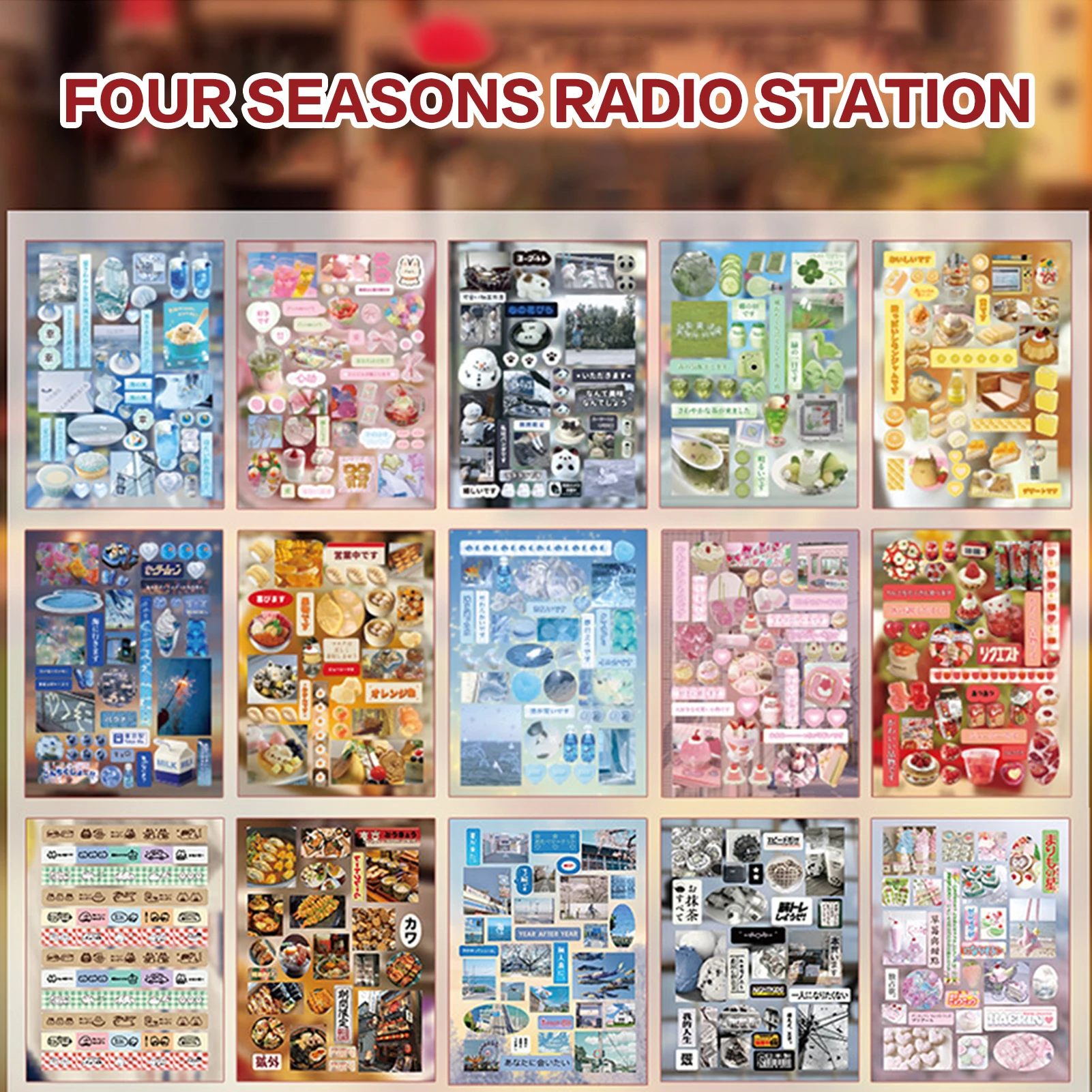 

Anime Girl Stationery Stickers Japanese Cartoon Manga Decorative Sticker for Journal Diary Planner Album Phone Case