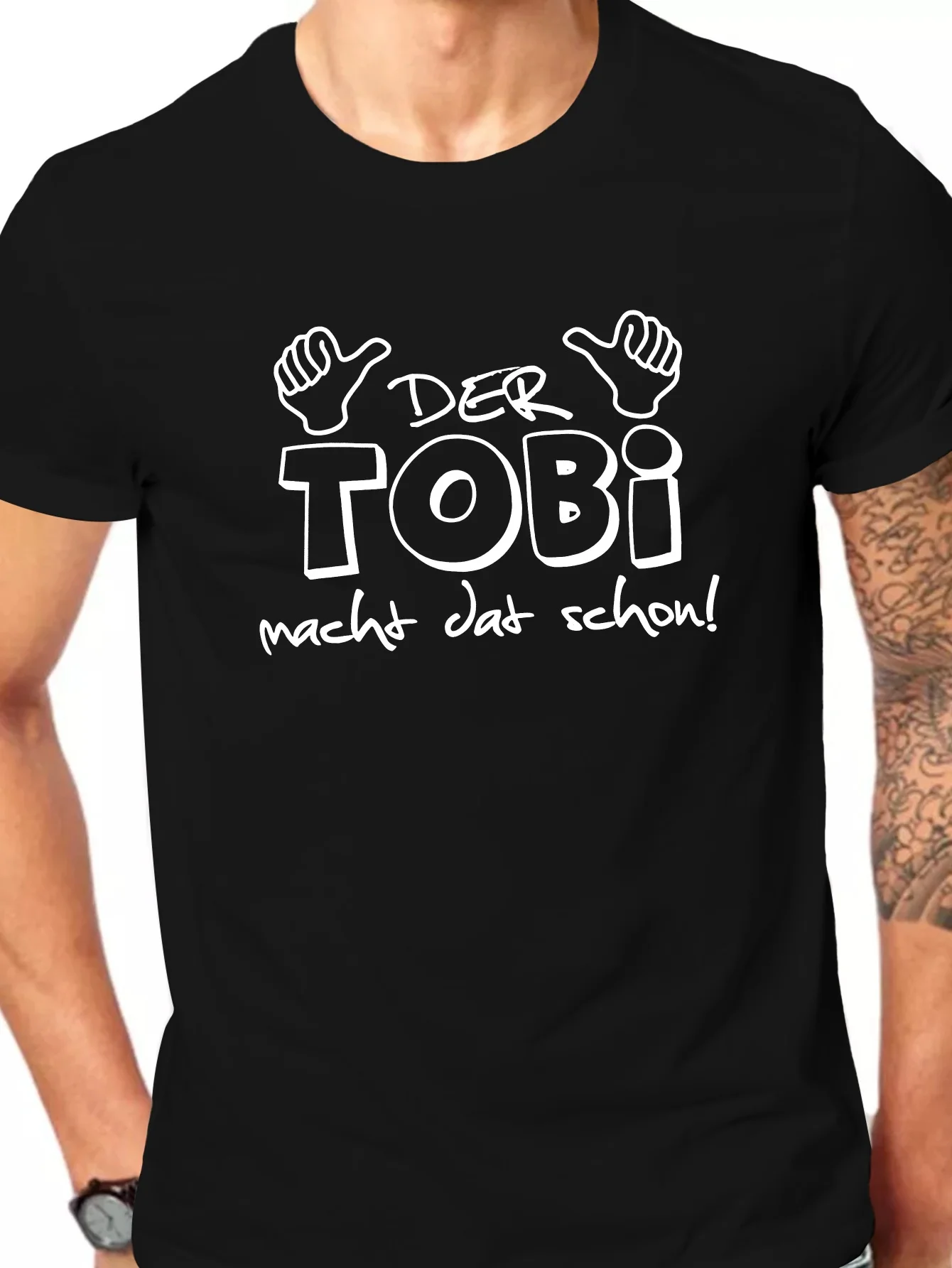 TOBI men's short-sleeved T-shirt 
