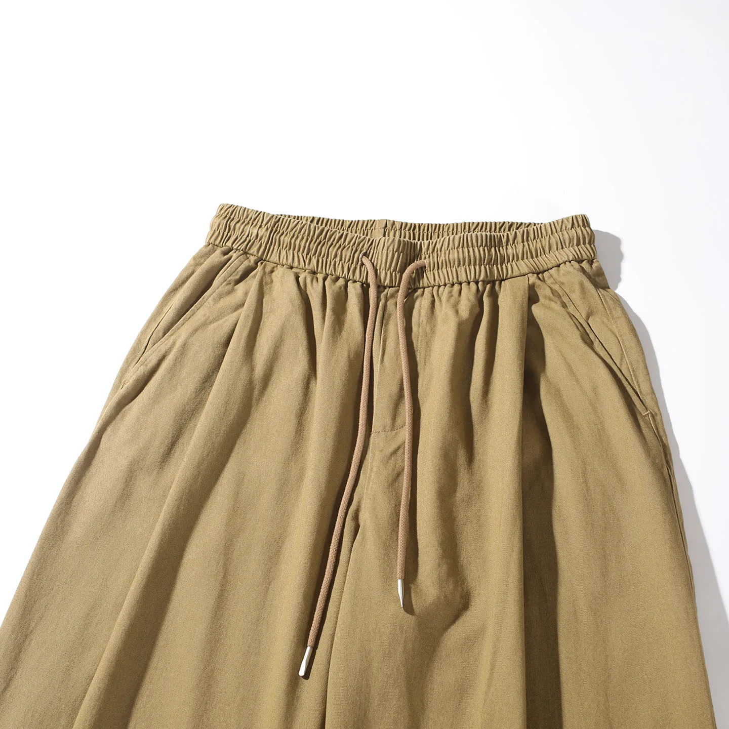 Men's Casual Loose Long Pants Wide Leg Pants Elastic Waist Belted Multi-Color Autumn Fashionable Loose Fit Comfortable Men's ...