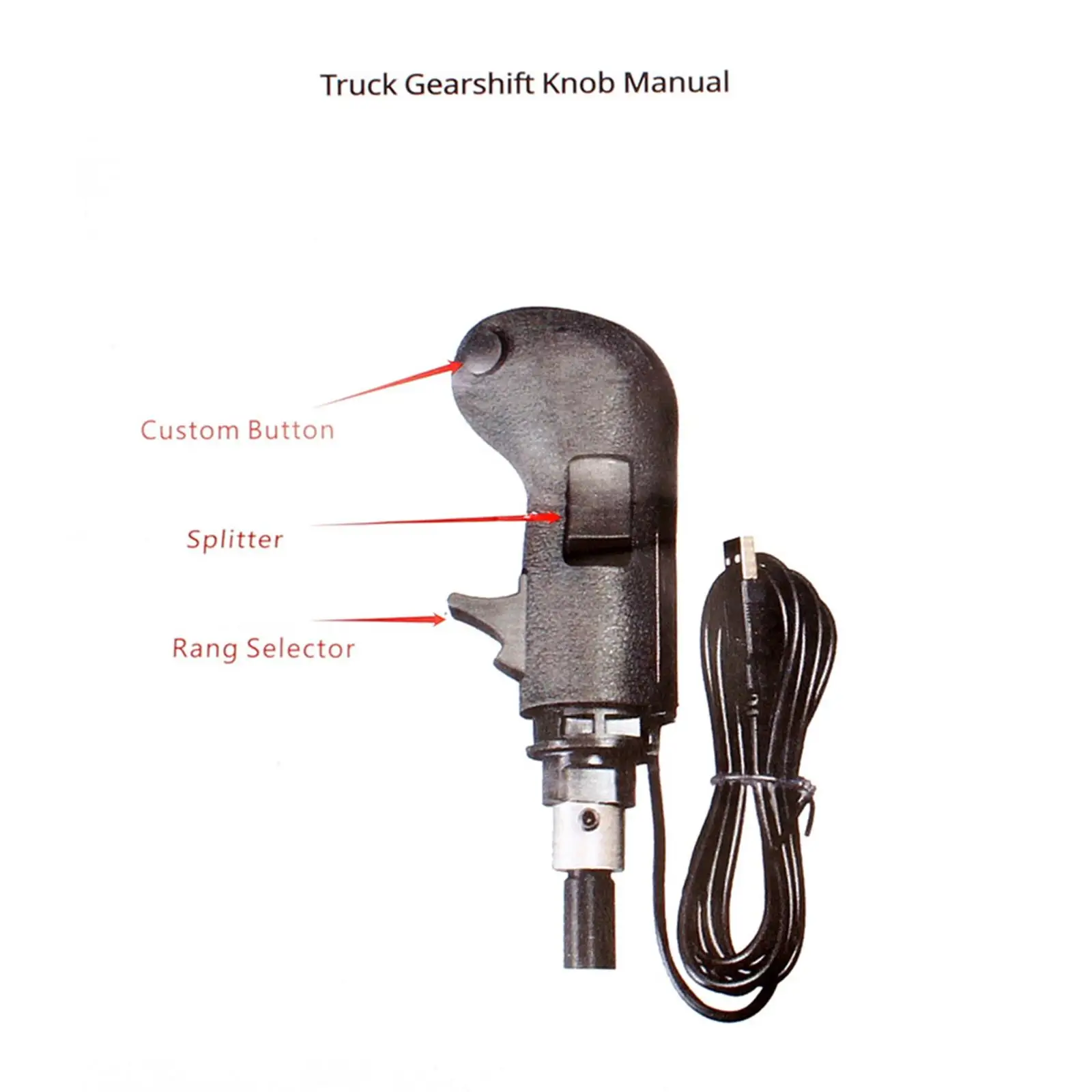 Shift Shifter Knob American Truck Simulator Easy to Install for Repair Parts Accs