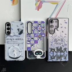 Phone case BlackSwan Jk Jin Jimin For Samsung galaxy S24ULTRA S23+ S23FE S22 S21FE S20FE A35 A55 A52 A53 A05 A15 A14 A23 A24 A25