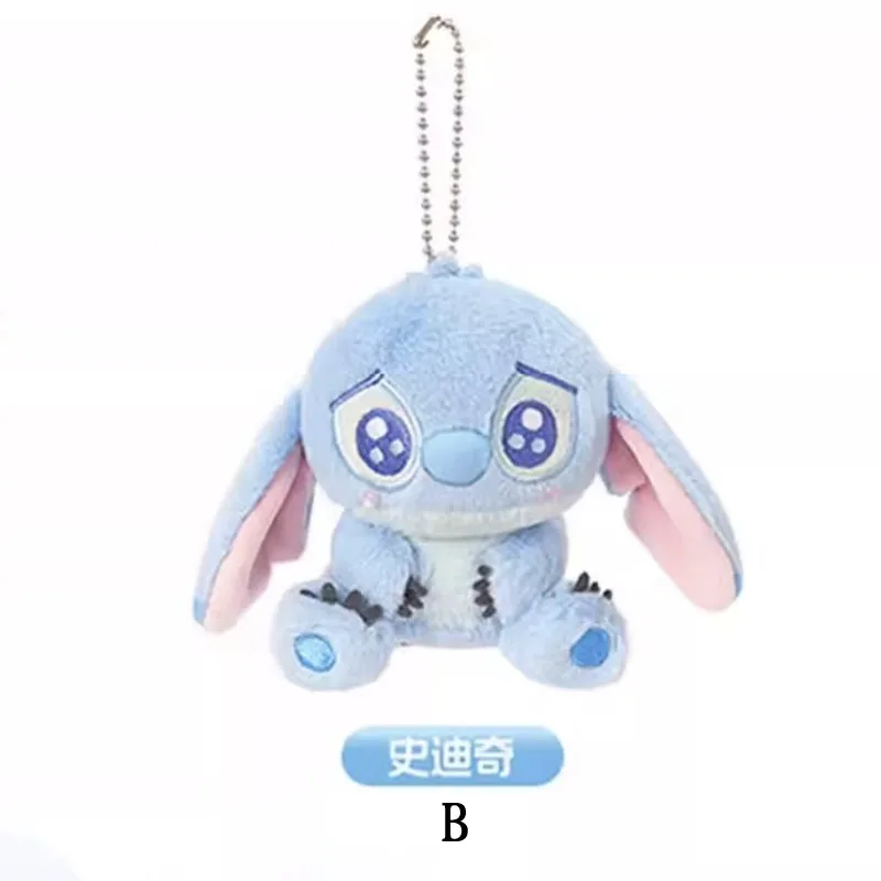 MINISO Disney point ange dessin animé en peluche sac à dos pendentif doux en peluche poupée porte-clés-sac à dos accessoire décoration FunnyGift