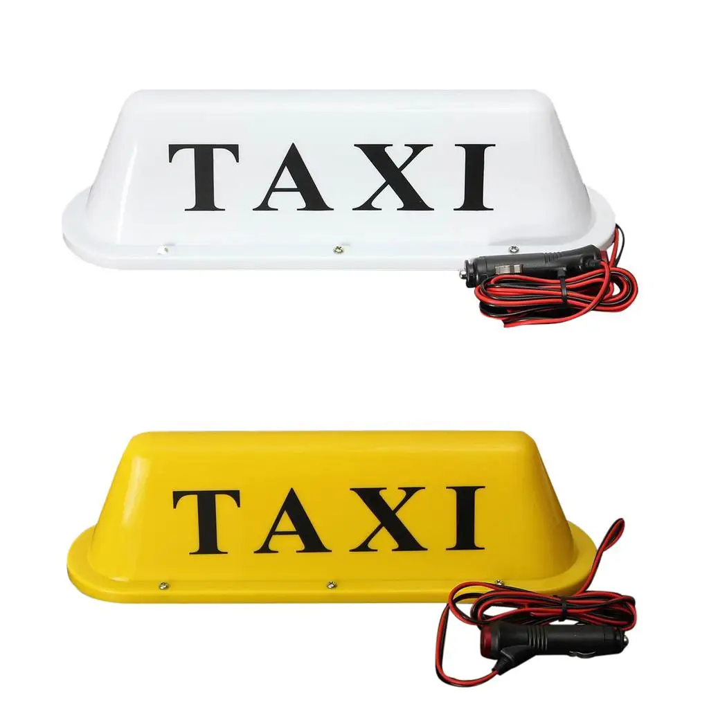 

Taxi LED Sign Lamp High Brightness Plastic Dome Headlight Car Lighting Accessory for Commercial Vehicle Roof