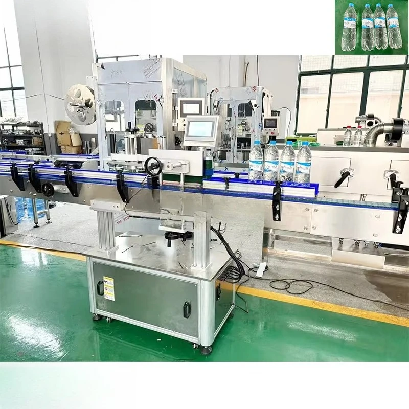 Hot Sale Automatic Round Bottle Adhesive Sticker Labeling Machine
