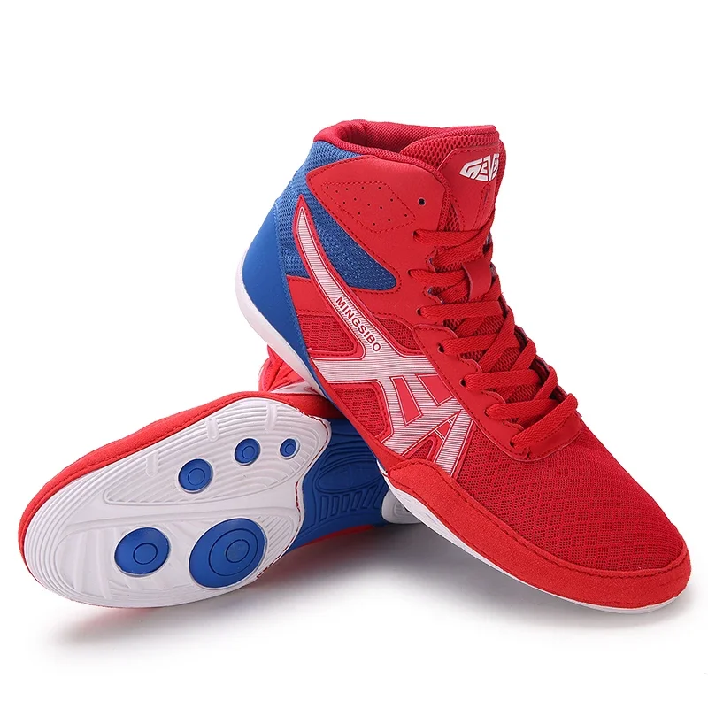 Men Wrestling Shoes Outdoor Professional Lightweight Sports Boxing Boots Original Sneakers Adult Comfortable Brand Boxing Shoes