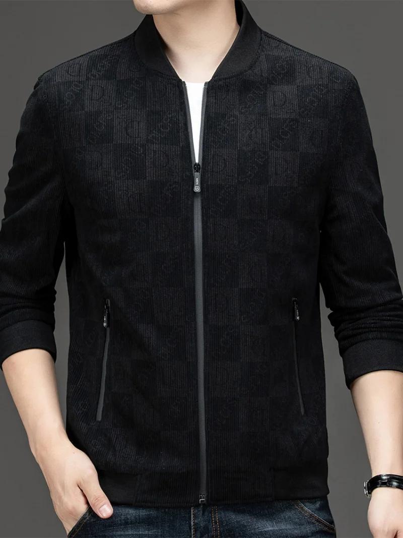 2025 Men's Casual Business Jacket Fashionable High-Quality Spring Autumn New Stylish Coat for Men