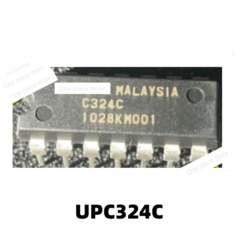 1PCS UPC324C C324C DIP14 pin inline four channel low-power operational amplifier chip