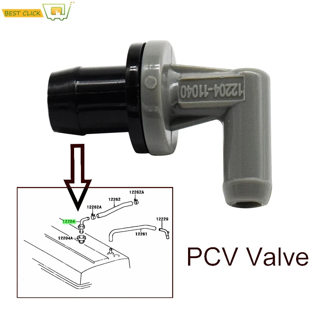 

Plastic PCV Positive Crankcase Ventilation Valve 1220411040 For Isuzu Amigo Axiom Oasis Rodeo Stylus Trooper Vehicross 1999 2000