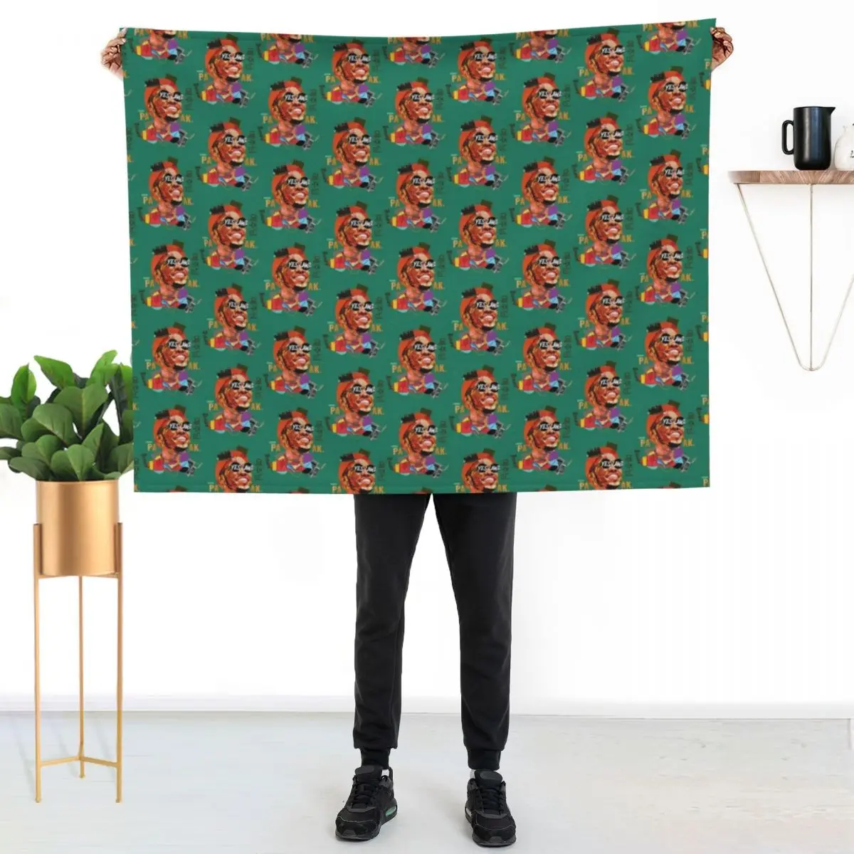 

ANDERSON PAAK Throw Blanket Compact Warm Blanket for Car Road Trip