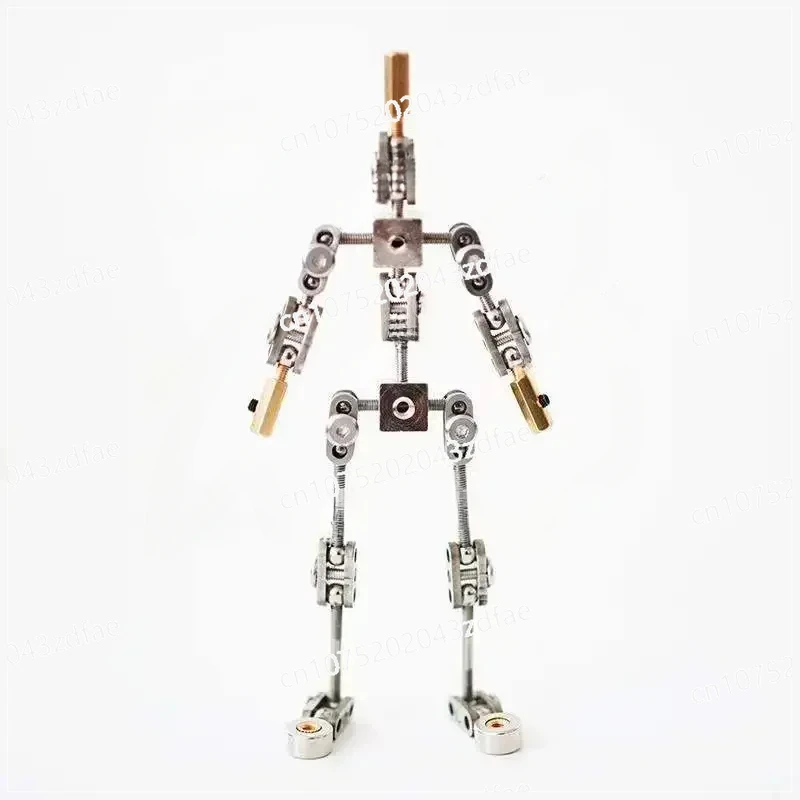 Man Skeleton NOT-READY-MADE Studio Stop Motion Armature Kits Metal Puppet Figure Character Design Creation