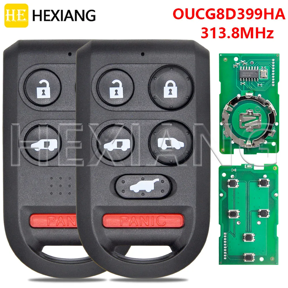 

HE Car Remote Key 72147-SHJ-A21 /A61 For Honda Odyssey EX EXL MPV 2005 2006 2007 2008 2009 2010 OUCG8D-399H-A 313.8MHz