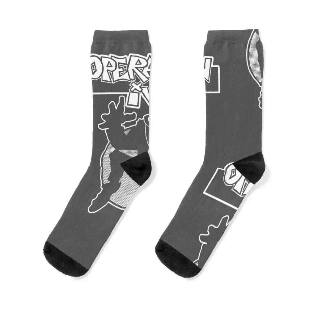 

Operation Ivy - Official Merchandise - Ska Man Socks Stockings man man bright garter Crossfit Mens Socks Women's