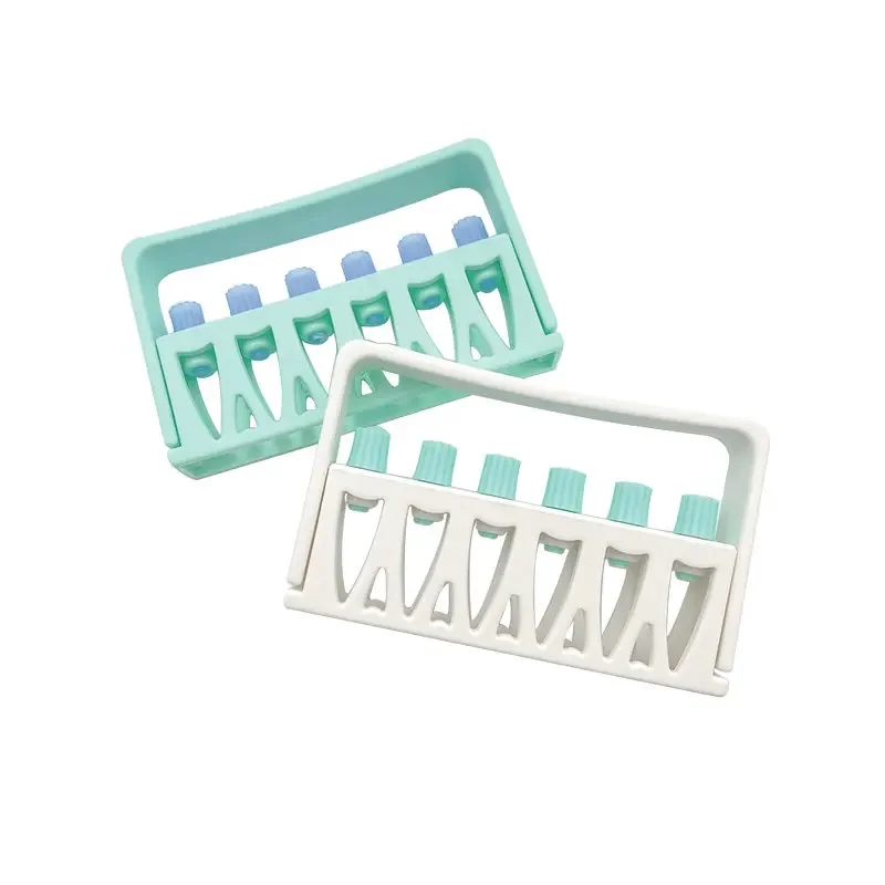 Dental Endo File Sterilizer Case Disinfection Boxes Endo Root Canal Files Holder With Counter Dentist Tool