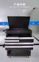 Auto repair tool cart multifunctional drawer handcart factory maintenance workshop mobile small cart enlarged heavy-duty