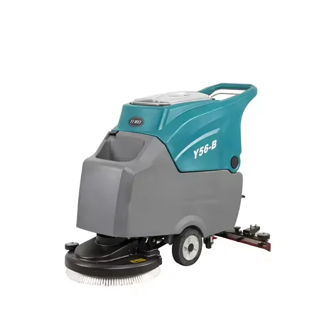 Y56-B New Ride-On Push Cold Water Cleaning Electric Floor Sweeper 42 Gal Hopper for Commercial Use Hotels Garment Shops