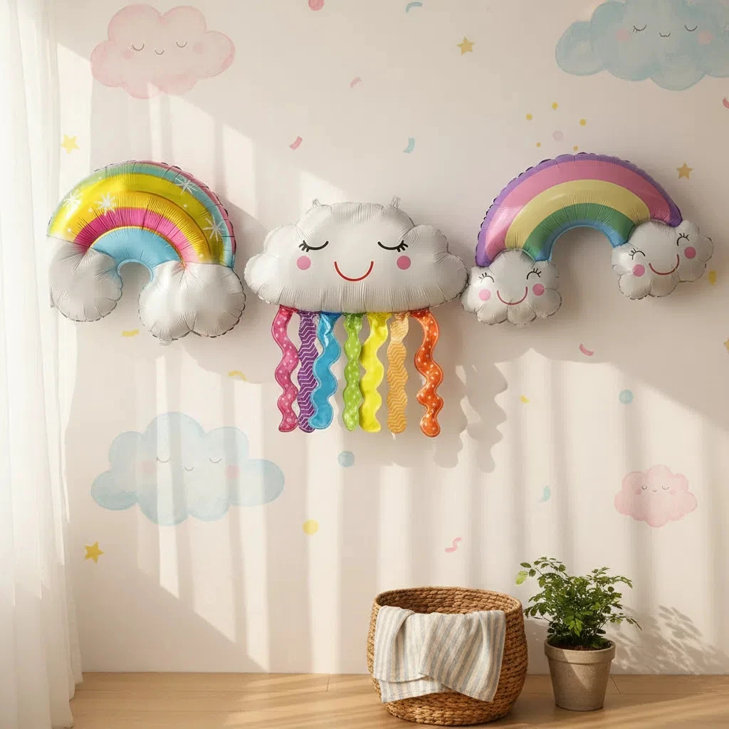 بالون هيليوم من سلسلة Cloud Rainbow لحفلات أعياد الميلاد والزفاف والخطوبة في الهواء الطلق ومستلزمات تزيين عيد الحب